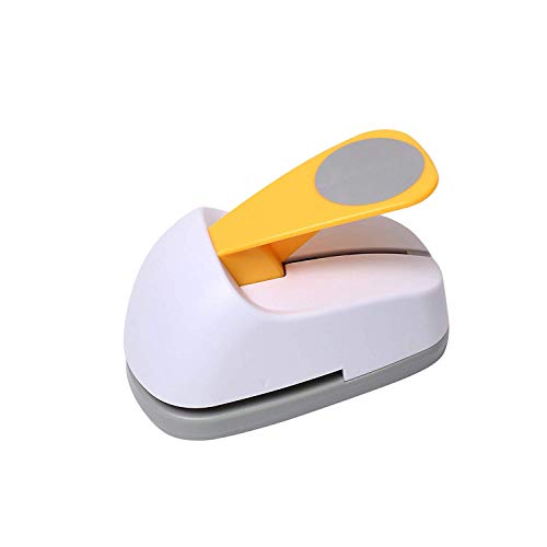 Craft Lever Punch 2 inch Circle Punch Circular Single Hole Punch Professional Tool for Paper Crafting DIY Projects，Gifts，Stationery，Education，Greeting Cards Arts Fun Projects - color: Star 1