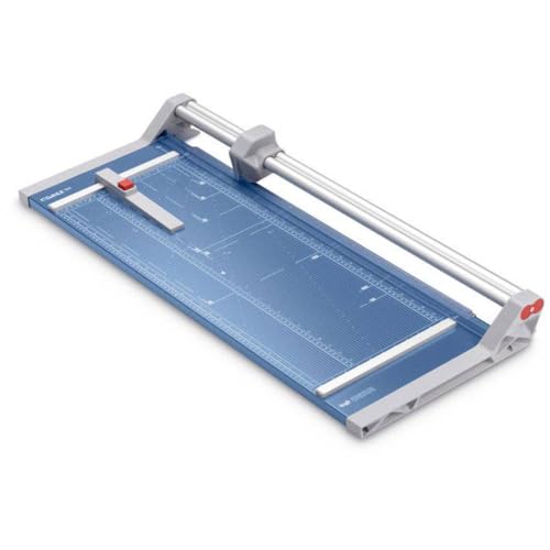 Dahle 554 Professional Rotary Trimmer, 28" Cut Length, 20 Sheet Capacity, Self-Sharpening, Dual Guide Bar, Automatic Clamp, German Engineered Paper Cutter - size: 28" Cut Length