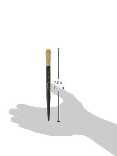 Koh-I-Noor Wooden Pen Holder with Cork Grip, For Drafting and Drawing, Black, 1 Each (127N.BLA) - size: 1 Count (Pack of 1), style: With Cork Grip