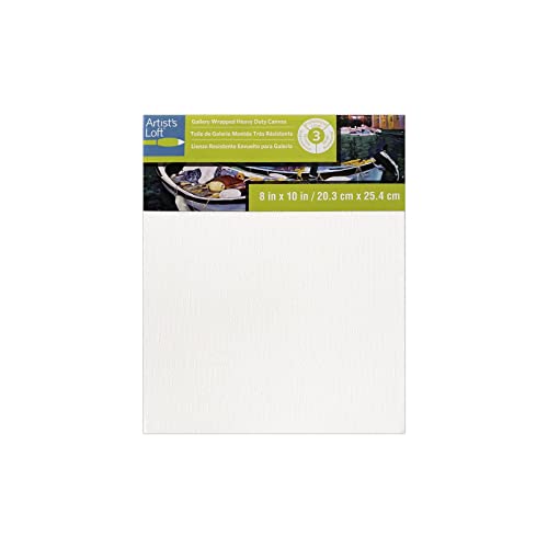 Artist's Loft Level 3 Gallery Wrapped Heavy Duty Canvas - size: 8 x 10