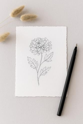 Bitskit 170 GSM Handmade Cotton Deckle Edge Paper – Lightweight, Textured Sheets for Invitations, Stationery, Journals, and Art Projects (Pack of 50) (2.5 x 3.5 inch) - size: 2.5 x 3.5 inch