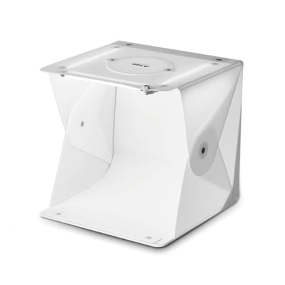 Foldio2 Plus (15inch Lightbox for Product Photography / 15" x 15" / Portable Studio, Dimmable LED Chips, CRI 97+, White & Black Background Sheets Included) by ORANGEMONKIE - size: Foldio2 Plus