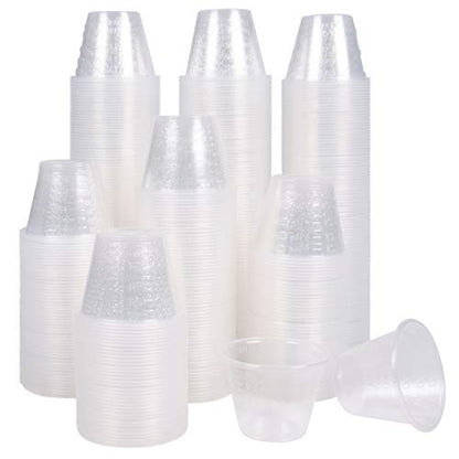 250 Pack Liquid Measuring Cups Plastic I 1oz Disposable Medicine Cups for Liquid Medication Measuring I Resin Mixer Measure Cups I Mouthwash Small Plastic Cups I Resin Mixing Cups for Arts and Crafts - size: 250 Pack