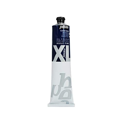 Pébéo - Fine Oil XL 200 ML - Prussian Blue Oil Painting - Pebeo Oil Painting - Prussian Blue 200ml - color: Prussian Blue