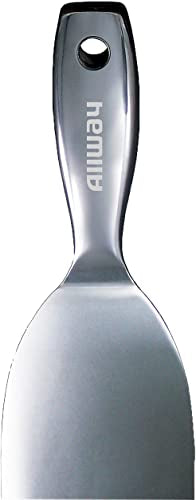 ALLWAY UX4F Premium One-Piece Flex Stainless Steel Joint Knife, 4" | Ergonomic Handle, Built-in Hammer End - size: 4"