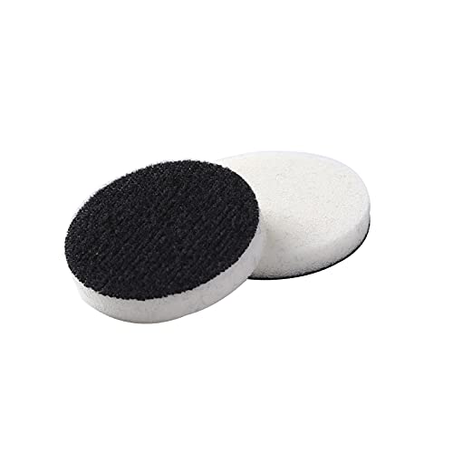 Briartw 120PCS,100 Pieces Mini Ink Blending Flat Foams and 20 PCS Round Stackable Jars Set, Round Replacement Foam Pads Flat Sponge Foam Refills for Card Making Embossing Painting Rendering - color: 100 PCS Flat Foams+20 PCS Stackable Jars
