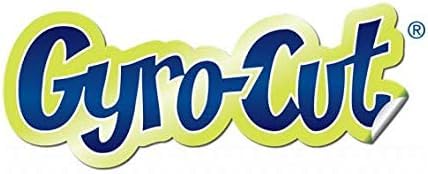 Gyro-Cut Genuine PRO Starter Set - Cutting Tool with Sticky Mat Adhesive - Rotating Standard Cut Paper Blade - Stencil Making and Scrapbooking - Compatible with CRICUT