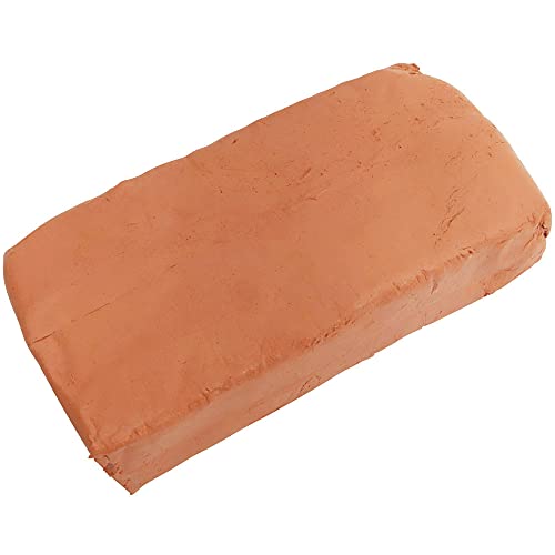 Mont Marte Premium Air Hardening Clay, Terracotta, 500g (1.1lb), No Baking Required - color: Terracotta, size: 500g - 1 Pack