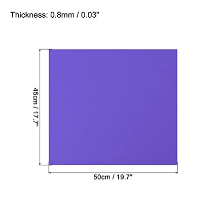 MECCANIXITY EVA Foam Sheets Dark Blue 19.7 Inch x 17.7 Inch 0.8mm Thick Crafts Foam Sheets for Costumes, Arts and Crafts Projects Pack of 5 - color: Dark Blue, size: 19.7 x 17.7 x 0.03 in