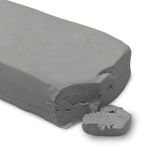 ReArt Air-Dry Clay Modelling, 2.2 pounds Ideal for Beginners and Advanced Sculptors All-Purpose Modeling Clay (Gray) - color: Gray