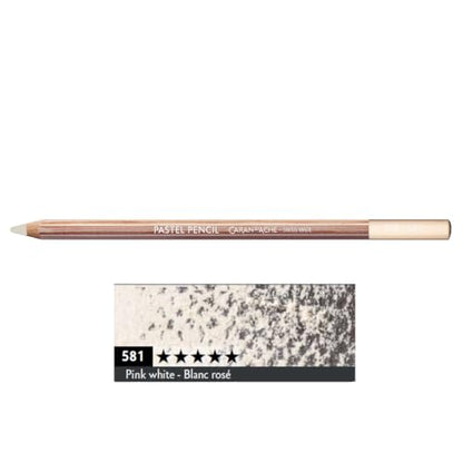 Caran D'ache Pastel Pencils - Pink White (788.581)