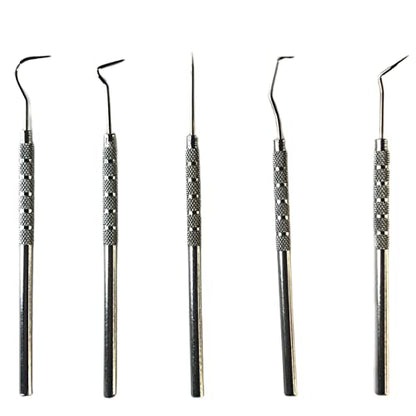 HTS Stainless Steel Wax & Clay Sculpting Tool Set (155P5 Single-Ended Sculpting Tool Set 5 Pc) - size: 155P5 Single-Ended Sculpting Tool Set 5 Pc