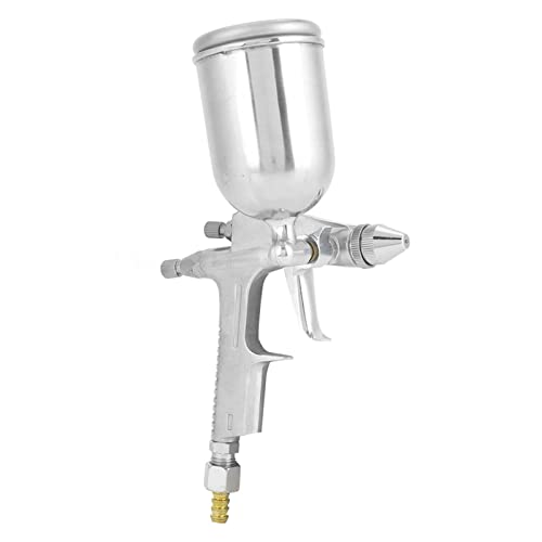 HEEPDD K3 Airbrush Kit, 40MPa Spray Gun | Type Feed Spray Air Brush Set, 351L/m Rate, with Metal Pot and Brush, For Cake Tattoo Face Body Painting