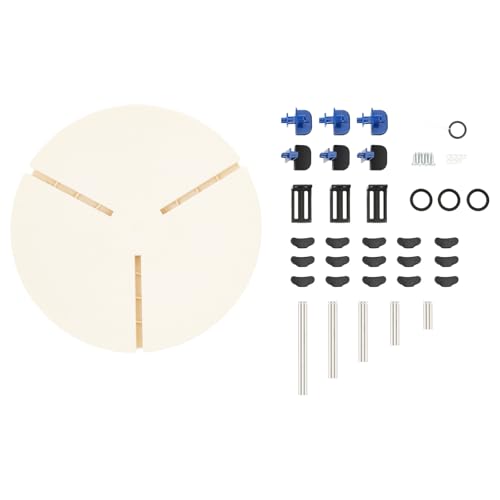 Pottery Machine Turntable Clamp, Detachable Ceramic Pottery Trimming Tool Set, Adjustable Ceramic Art Spinner Repair Tool for Beginners and Professionals