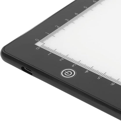 A4 Slide Viewer Light Box, Ultra-Thin LED Light Pad with 3 Adjustable Brightness, USB-C Powered Backlight for Viewing, Scanning and Digitizing 35mm Slides & Film Negatives