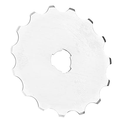 RotaryCutter Blade, 5pcs 45mm Crochet EdgeRotary Cutter Blade With High Wear For Cutting Crafts And Artwork Of Fabric Paper Ect