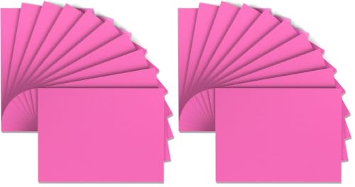 MEARCOOH Pink Foam Sheets Crafts 9x12 Inch 2mm Eva Color Craft Foam Paper for Crafts Project Preschoolers Classroom Scrapbooking Valentine Cards(10 Sheets) (Pack of 2) - color: Pink, size: 10PCS Non-adhesive (Pack of 2)