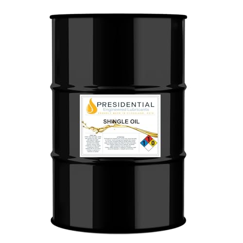 Presidential Shingle Oil - Indoor & Outdoor Wood Sealer (55 Gallon Drum) | Non Toxic – Low Odor – Reduces Weathering - Water Resistant - Enhances Natural Appearance – Made in USA - size: 55 Gallon Drum