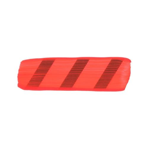 GOLDEN Heavy Body Acrylics, Fluorescent Red, 2 fl. oz. Tube, Professional Acrylic Paint, Transparent