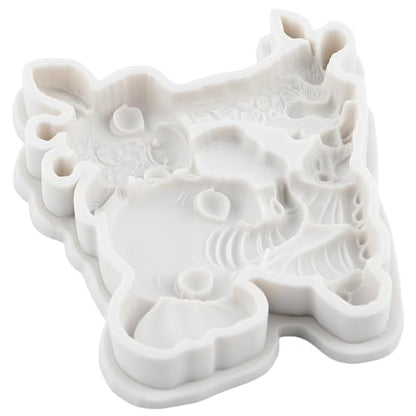 Forest Animal Polymer Clay Mold Giraffe Elephant Silicone Molds - color: Style H