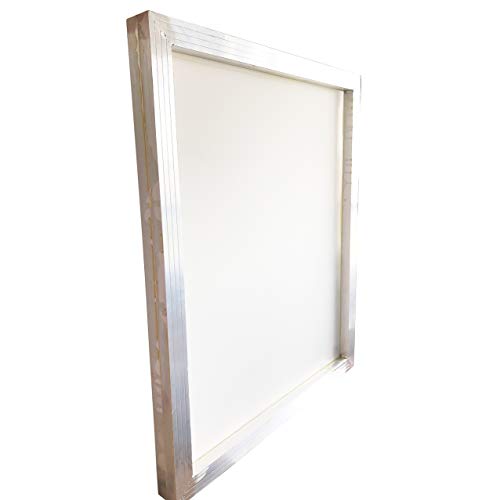 Aluminum Silk Screen Printing Screens 20 x 24 Inch Frame-110 White Mesh (2 PCS) - size: 2 PCS