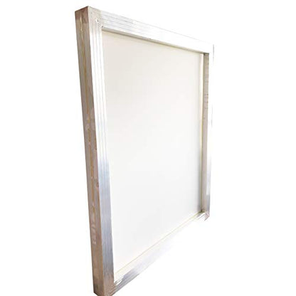 Aluminum Silk Screen Printing Screens 20 x 24 Inch Frame-110 White Mesh (2 PCS) - size: 2 PCS