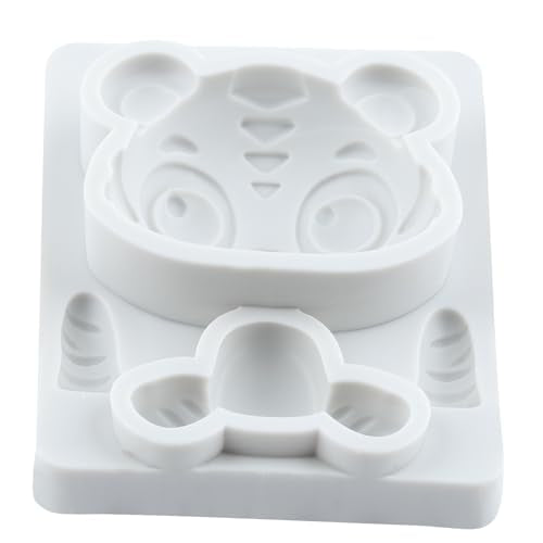 Tiger Polymer Clay Mold Tiger Woodland Animal Silicone Molds - color: Style S