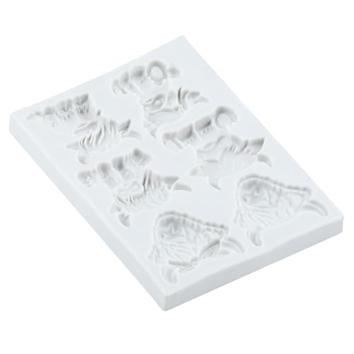 Scotch Cattle Polymer Clay Mold Highland Cow Silicone Molds | Animal Clay Mold DIY Crafts Air Dry Plaster Polymer Epoxy Resin Casting Jewelry Making