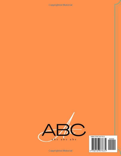 Calligraphy Workbook: Calligraphy Composition Notebook for Beginners.200 Pages Calligraphy Handwriting Practice Lettering Workbook Teaching Cursive Handwriting