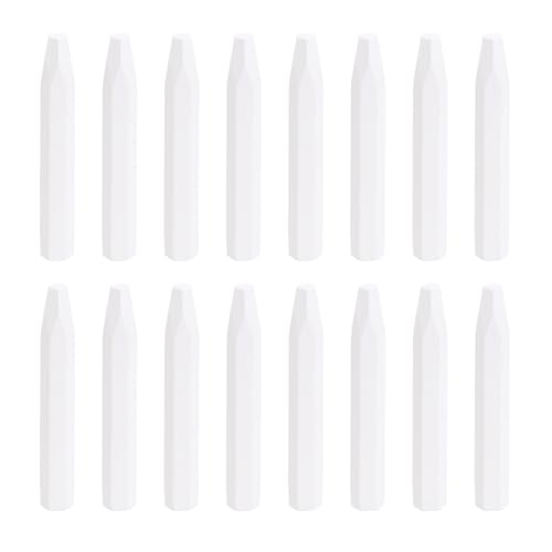 MECCANIXITY 16PCS Oil Pastels Set, Soft Oil Colored Drawing Pastels Chalk Vibrant Color for Artists Art Supplies for Beginners Teachers, White - color: White