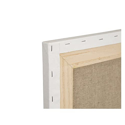 Centurion Deluxe Oil Primed 10"x10" Linen Canvas .67" Deep, Art Supplies for Adults, Oil Paints, Professional Grade 11oz Non-Absorbent Canvas, Acid-Free, Medium Texture, Kiln-Dried Pine - size: 10"x10"