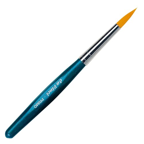 da Vinci Series 353B Primo Synthetic Round Brush, Size 12. (353B-12) - color: Blue, style: Round Synthetic
