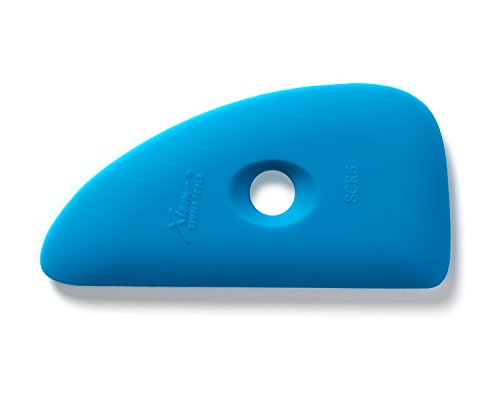 Xiem Tools Firm Silicone Clay Rib for Ceramics and Pottery (SCR5-B-10205) - size: SCR5-B-10205