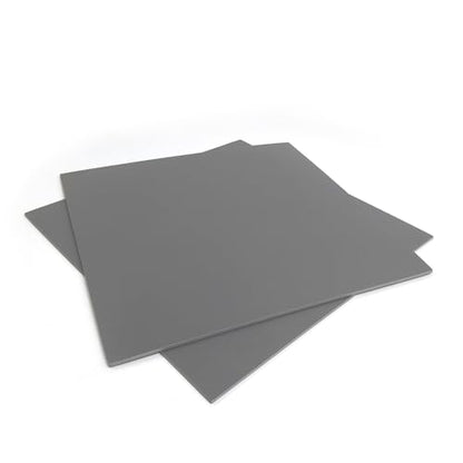 2Pcs 12x12 Soft Linoleum Carving Block, Linocut Block for Printmaking, Gray | Engraving Art Project, Printmaking Artist Studio Supplies - color: Gray, size: 12'' x 12'' 2 Pack