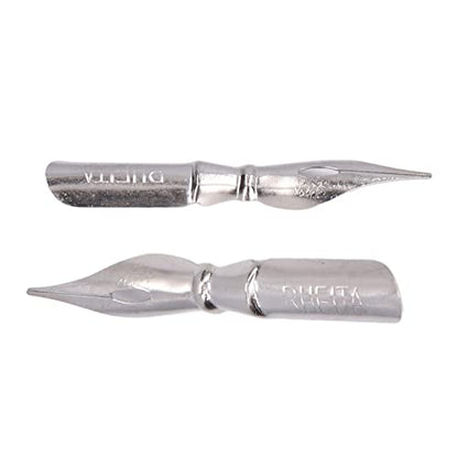 Pssopp 10PCS Calligraphy Pen Nib, Oblique Calligraphy Dip Pen Set Comic Pen Nib Replacement Nibs for Writing Painting Signing Pens[B10*10] - color: B10*10