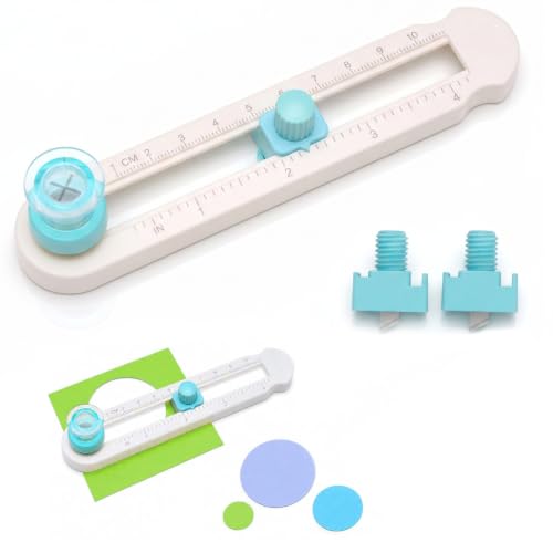 Circle Cutters For Crafts,Scrapbooking, Card Making, Art And Diy Crafts
