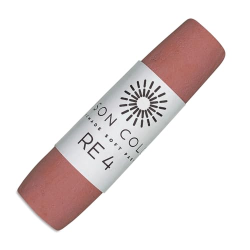 Unison Handmade Soft Pastel - Red Earth 04