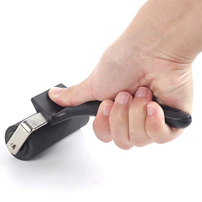 Falling in Art Rubber Roller Brayer for Crafting - Ink Roller Tool for Printmaking, Glue, Block, Wallpaper, Vinyl, Stamping, 2 Inches (Pack of 2) - size: 1 Count (Pack of 2), style: 2 inch L