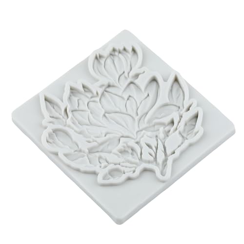 Magnolia Flower Polymer Clay Mold Flower Silicone Molds - color: Style E