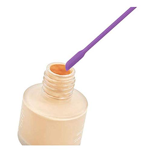 Mini Spatula Silicone Small for Makeup Spatula- Thin Jar ，for Thin Jar/Kitchen Bottles/Cosmetic Bottles 4Pack (Multicolor)