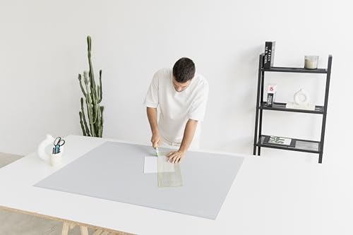 Elan Cutting Mat A0 Gray, Extra Large Self Healing Cutting Mat 36 x 48 Inch, 5-Ply Craft Board Gray, Hobby Board for Crafts 36x48 Inch - style: 48 x 36"