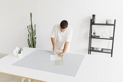Elan Cutting Mat A0 Gray, Extra Large Self Healing Cutting Mat 36 x 48 Inch, 5-Ply Craft Board Gray, Hobby Board for Crafts 36x48 Inch - style: 48 x 36"