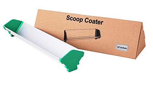 GoldUpUSAInc Dual Edge Aluminum Emulsion Scoop Coater for Silk Screen Printing Coating Tool (8 Inch)