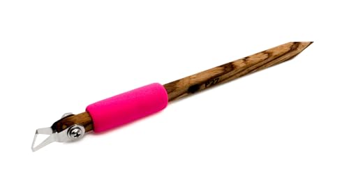 The Original DiamondCore Tools P27 Straight Slope Relief-Carving Tool for Pottery, Clay Carving, Sgraffito and Ceramic Surface Design - color: P27 - Straight Slope