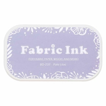 MECCANIXITY Ink Pads for Stamps, 3.7x2.2 Inch Fabric Ink Pad for Cloth, Wood, Paper, Fingerprint, DIY Card Making, Pale Purple - color: Pale Purple