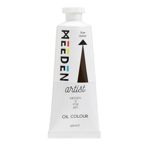 MEEDEN Artist Grade Oil Paint: Raw Umber - 60ml/2oz Tube | Professional Art Paints and Supplies for Canvas Painting - color: Raw Umber, size: 2 Fl Oz (Pack of 1)