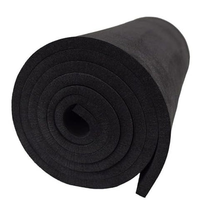 Acrux7 10mm EVA Foam Sheets, 13” x 78” EVA Foam Cosplay Foam, Black Foam Sheets for Crafting Model, Cosplay, DIY Projects