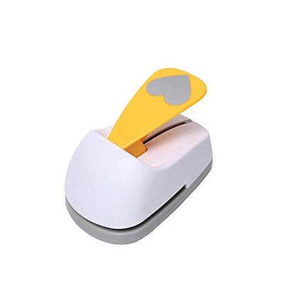 Craft Lever Punch 2 inch Heart Paper Punch Professional Tool for Valentine's Day Paper Crafting DIY Projects，Gifts，Stationery，Education，Greeting Cards Arts Fun Projects - color: Heart