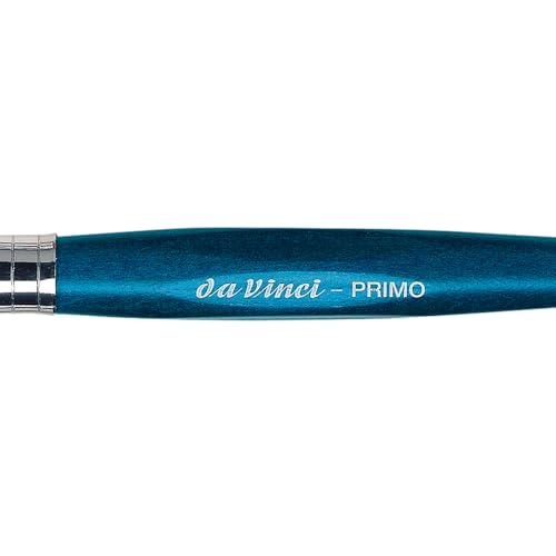 da Vinci Series 354B Primo Synthetic Flat Brush, Size 16. (354B-16) - color: Blue, style: Flat Synthetic