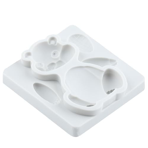 Beaver Polymer Clay Mold Beaver Woodland Animal Silicone Molds - color: Style J